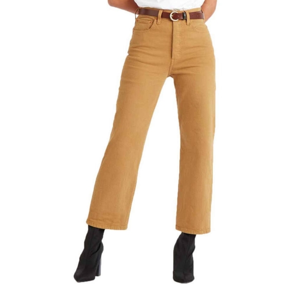 levis mustard jeans